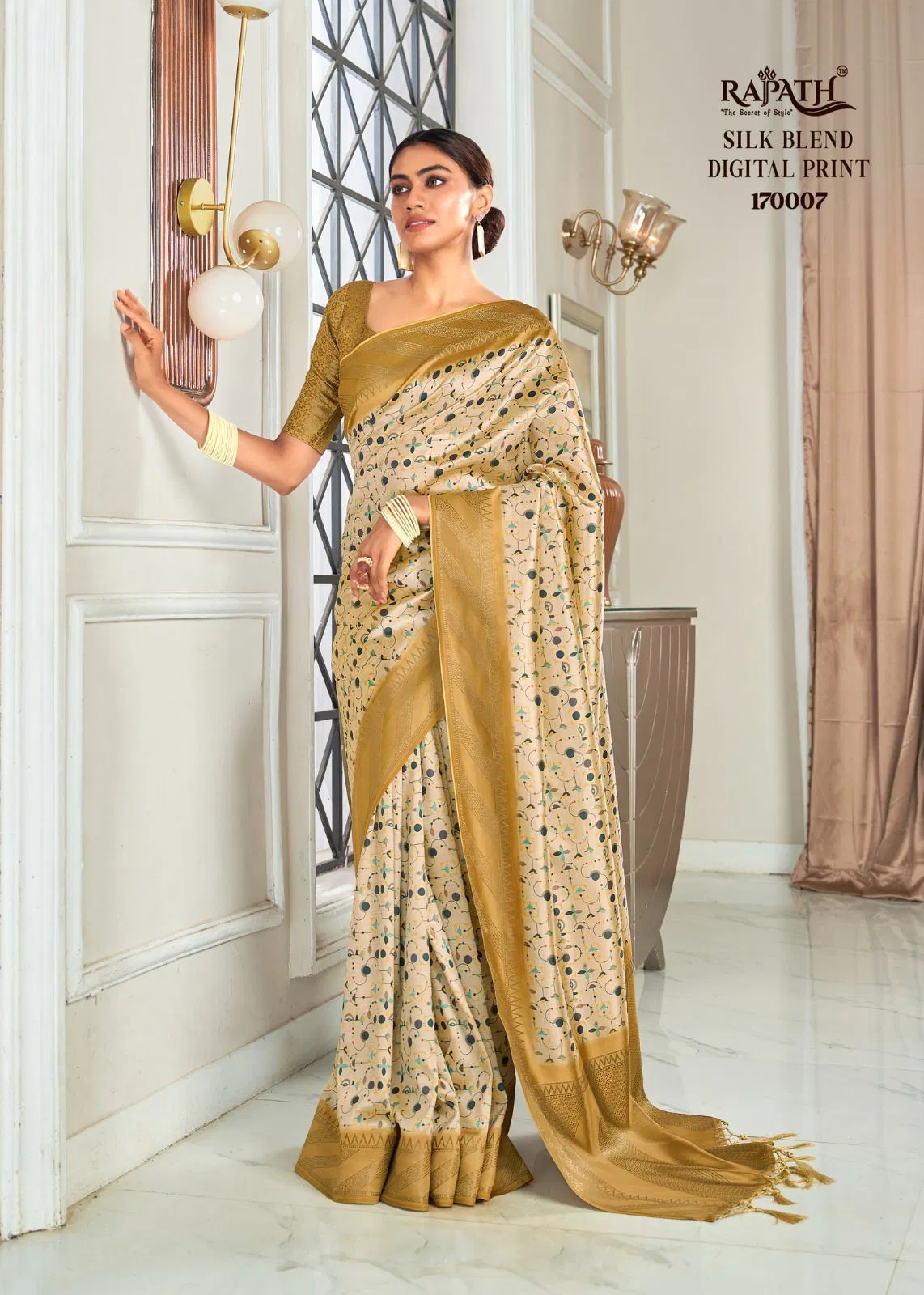 Rajpath Handloom by Mann Mohini  Silk Wedding Wear Saree